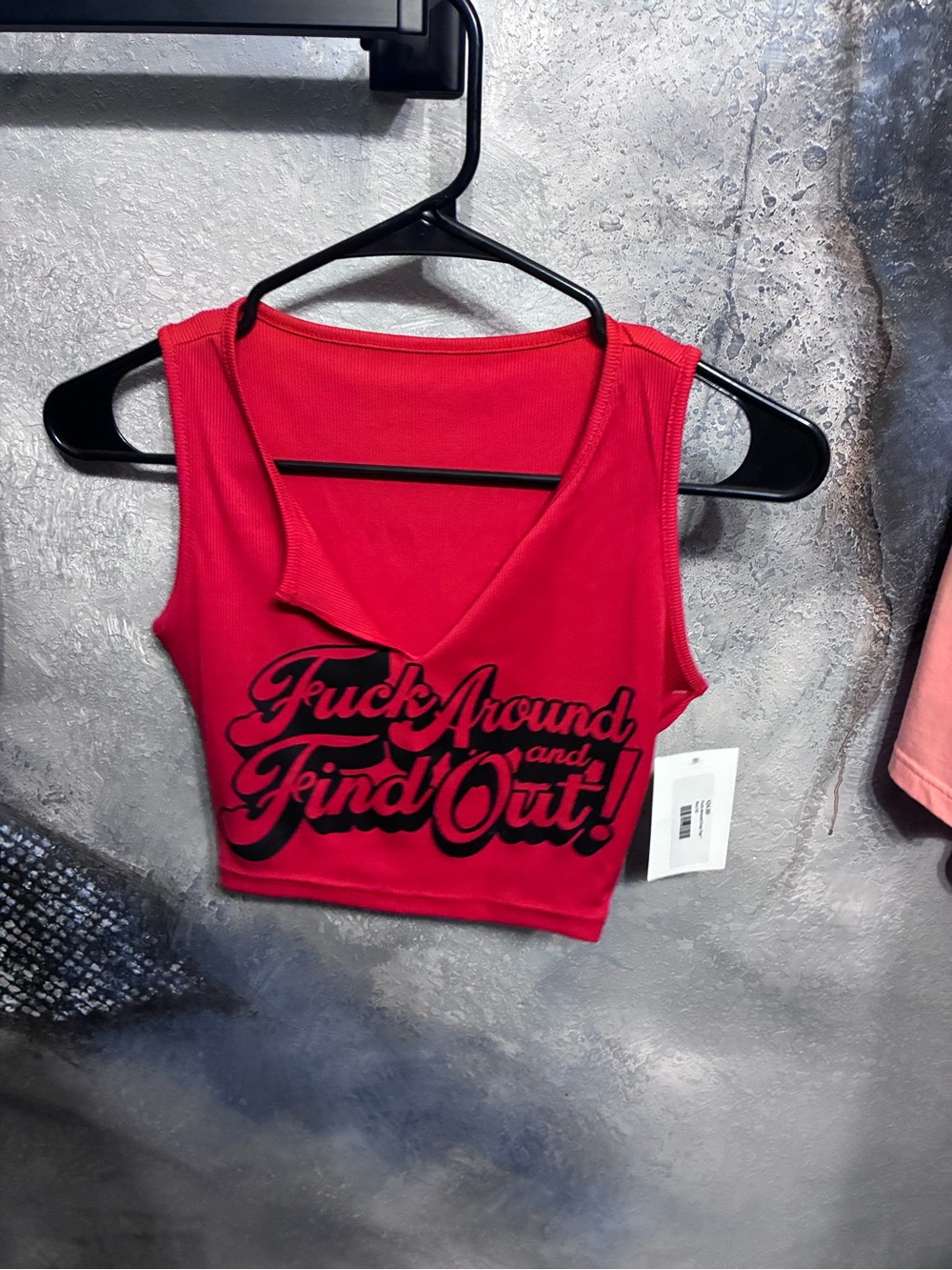 RED “FAFO” CROP TOO 💥BRAND NEW💥